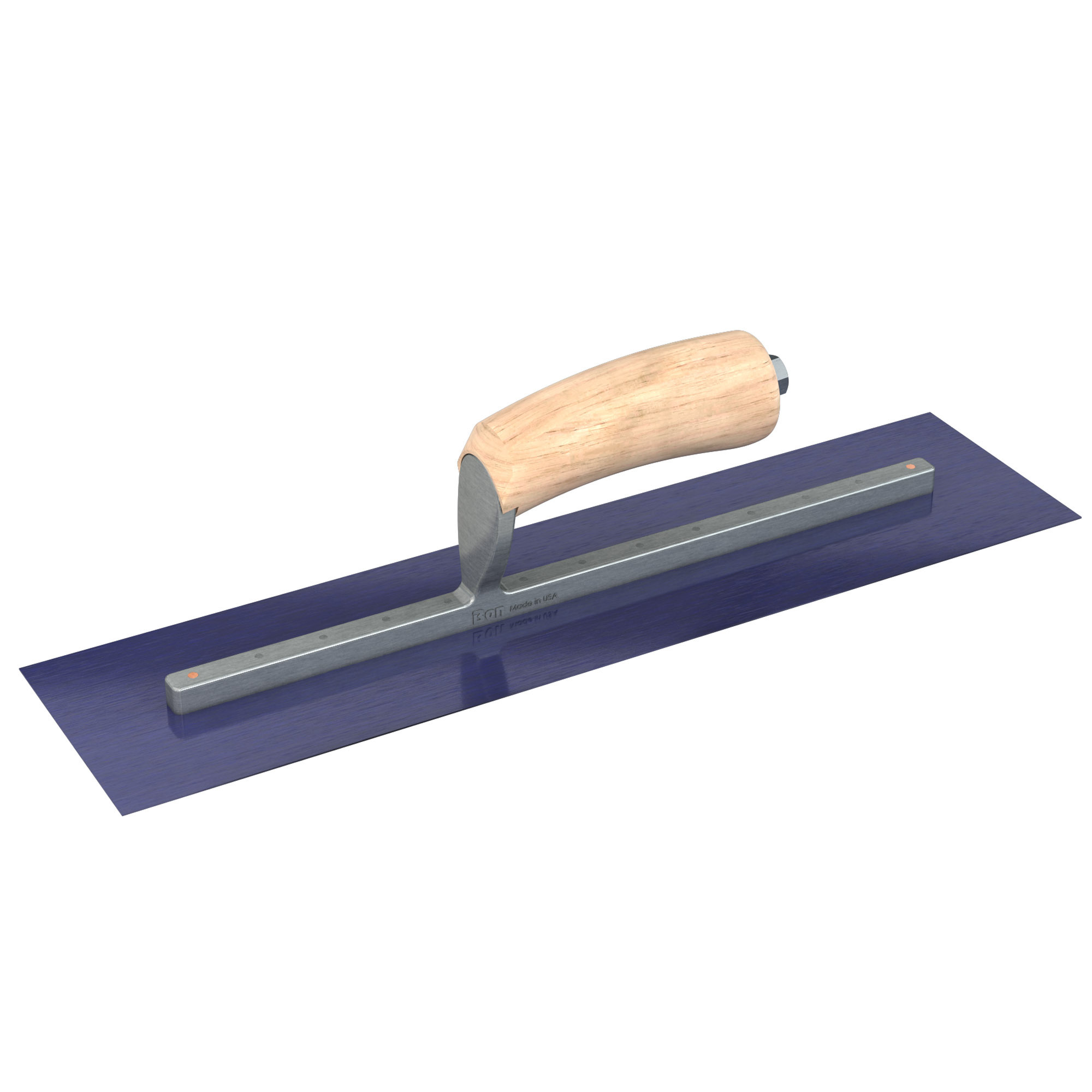 Bon Steel City, Finish Trowel - Sq. - Blue Steel - 16 x 4 - Wd, Blade Material Blue Steel, Blade Length 16 in, Blade Width 4 in, Model# 66-180